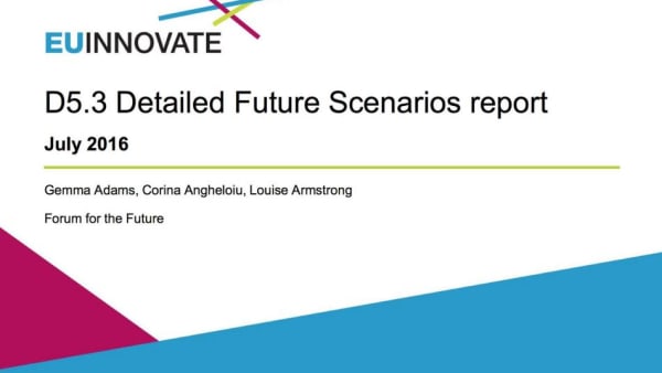 EU Innovate: Future Scenarios