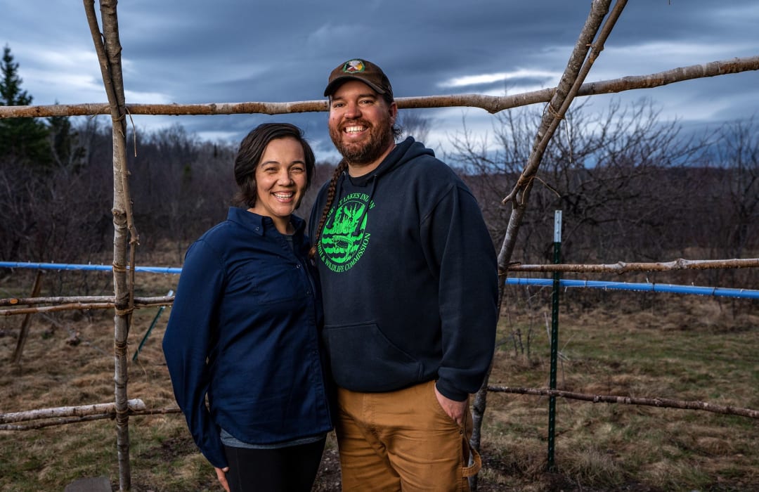 Recontextualizing “regeneration” with Ojibwe food producers Jerry Jondreau and Katy Bresette of Dynamite Hill Farms